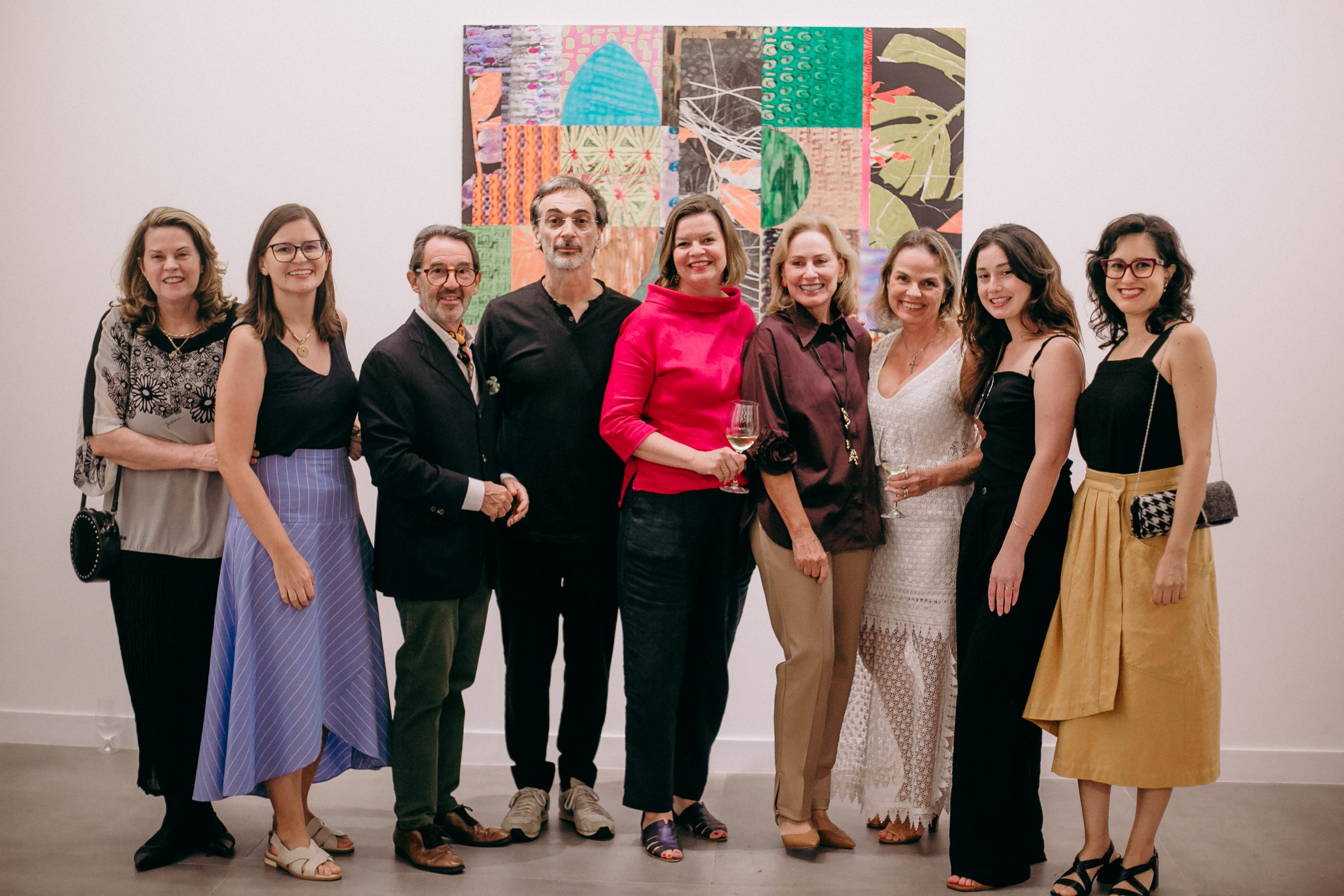 Imagem da exposição A.Galeria. recebeu a exposição “Saudade do Mundo Pequeno” de Luiz Zerbini entre março e julho de 2025